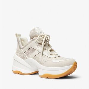 MICHAEL KORS ⭐️OLYMPIA LOGO SNEAKERS